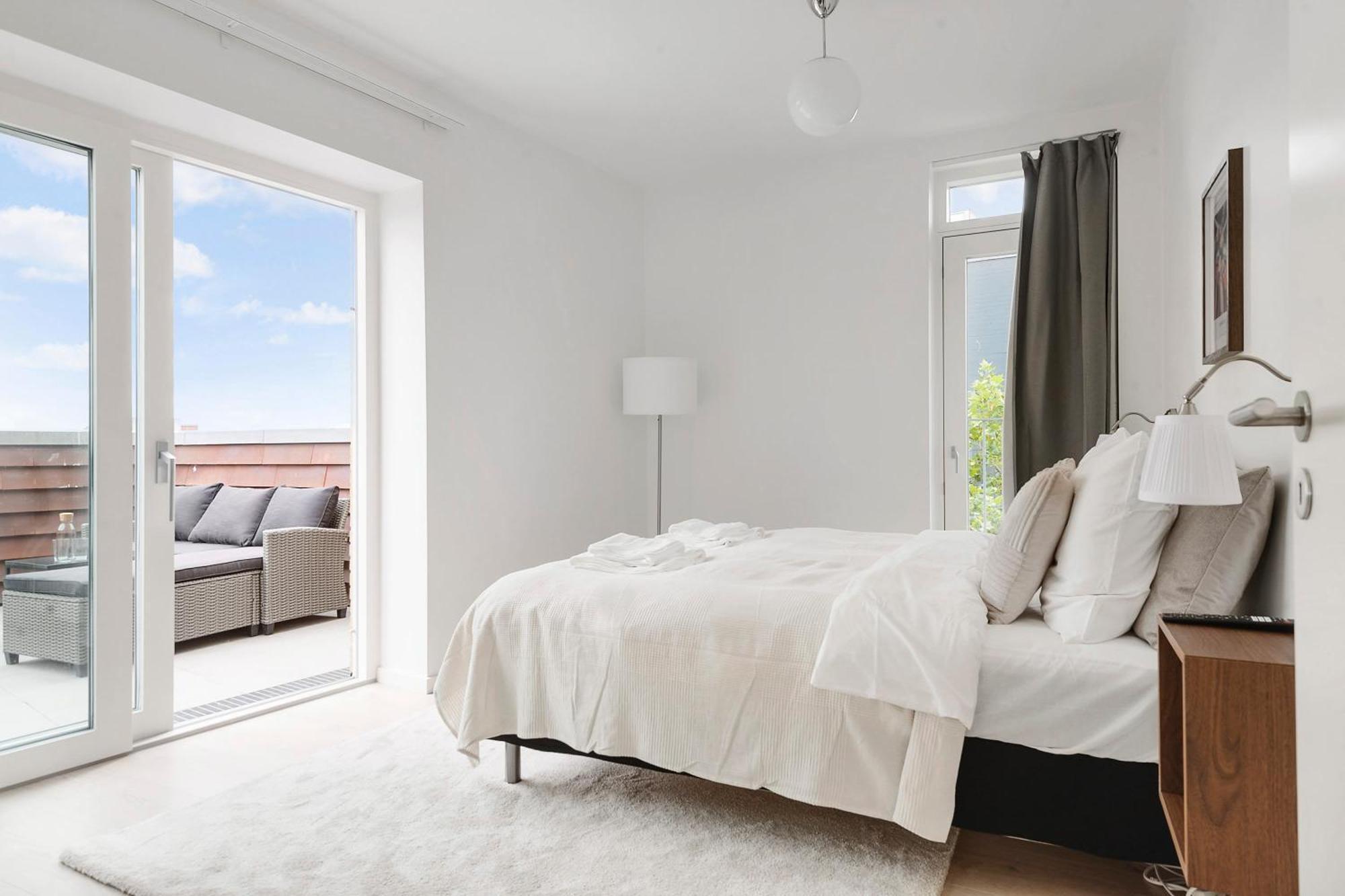 Grand Penthouse Suite With Private Rooftop Terrace Århus Екстериор снимка